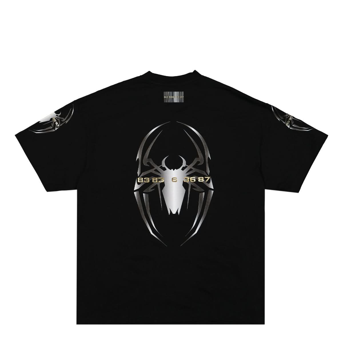 VTMNTS Spider T-Shirt Black Detail view 2 | Gate