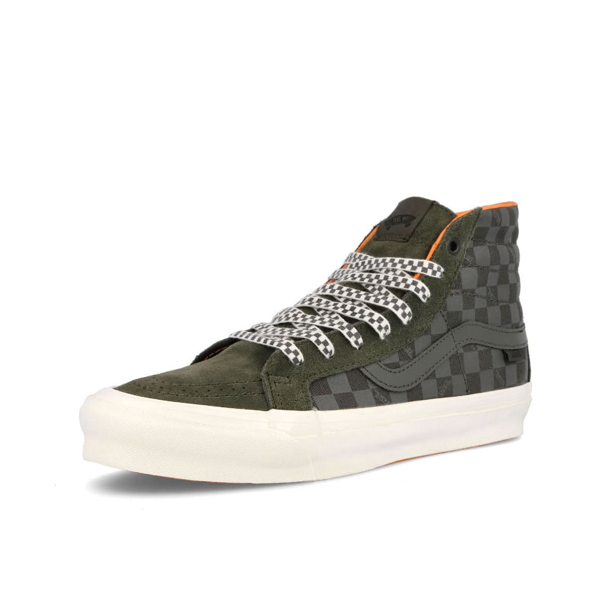 Vans OG Sk8-Hi LX Green,Orange Sneaker Detail view 4 | Gate