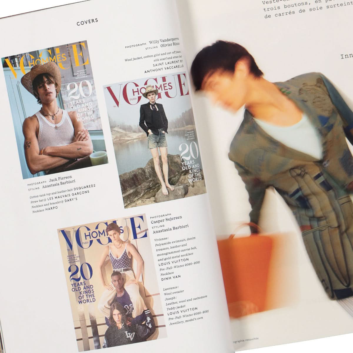 Vogue Hommes No. 31 Multicolor Detail view 5 | Gate