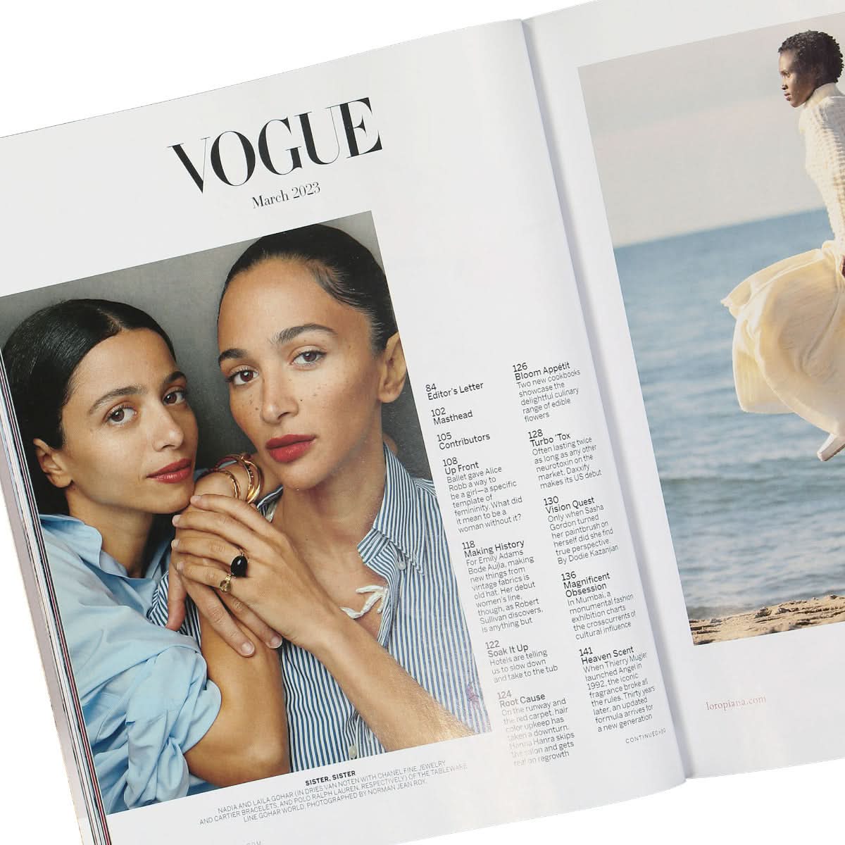 Vogue Magazine March 2023 Multicolor Detail view 3 | Gate