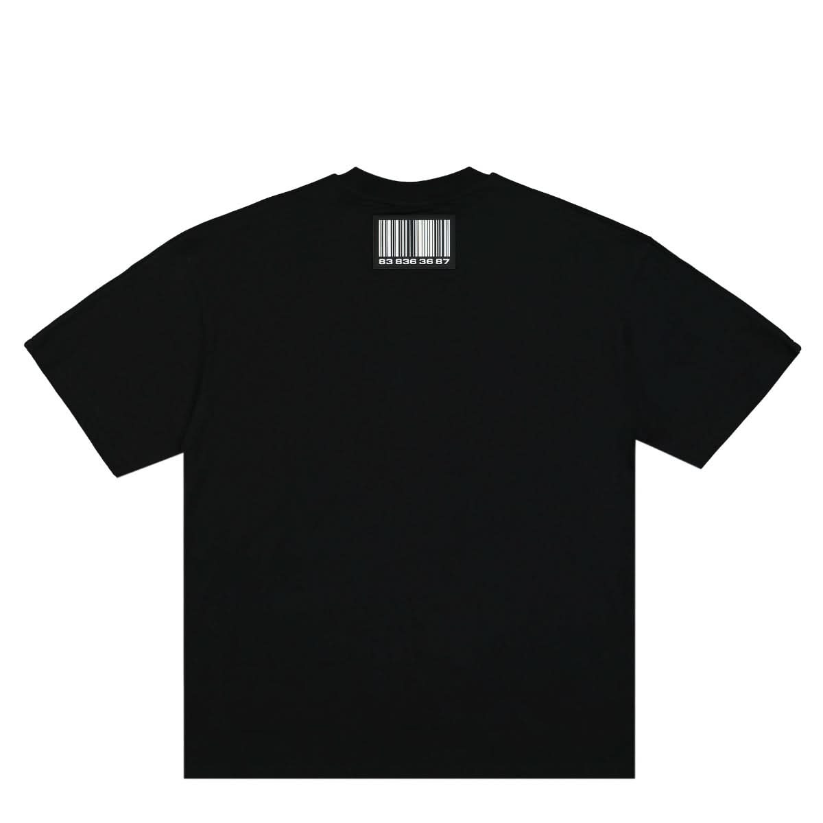 VTMNTS Big Rubber Patch T-Shirt Black,White Detail view 1 | Gate