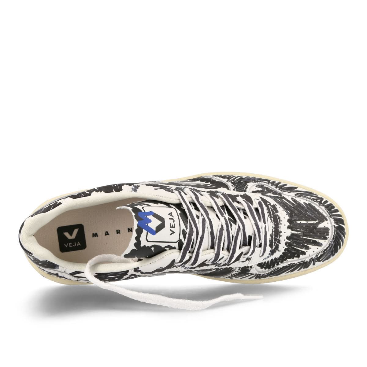 Veja V-10 Leather Black,White Sneaker Detail view 5 | Gate