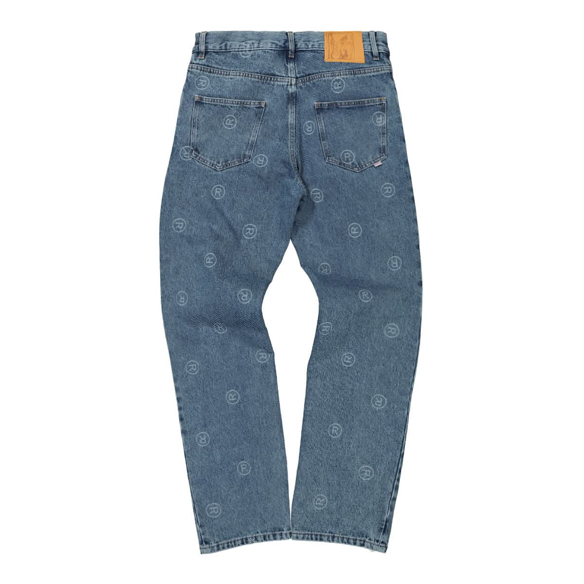 Martine Rose Relaxed Fit Jeans Blue Detail view 2 | Gate