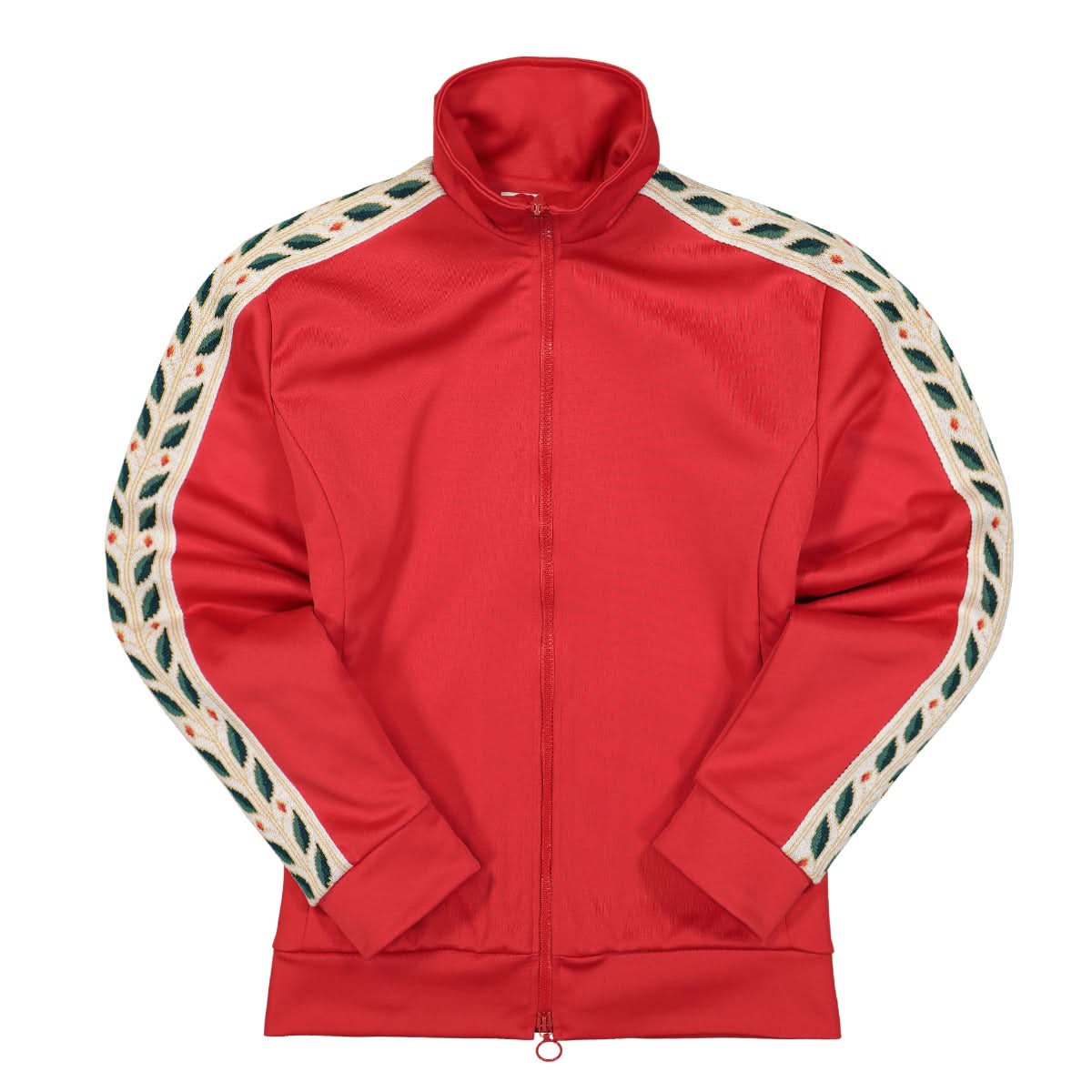 Casablanca Wmns Laurel Tracksuit Top Red Detail view 1 | Gate