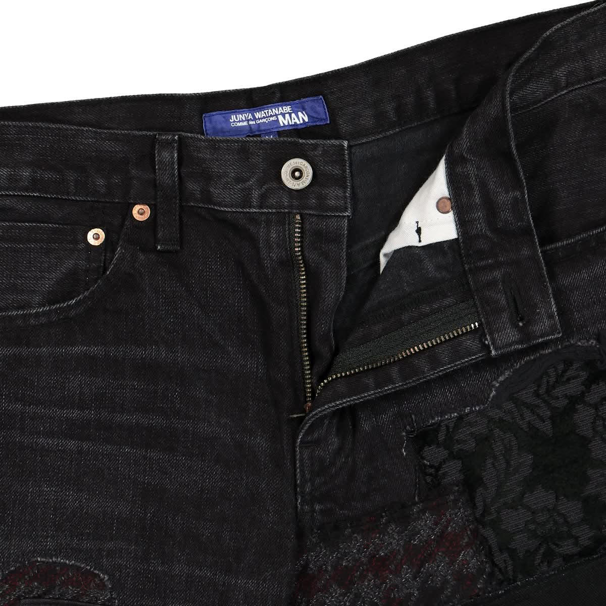 Junya Watanabe - Comme des Garçons Pants Black Detail view 3 | Gate