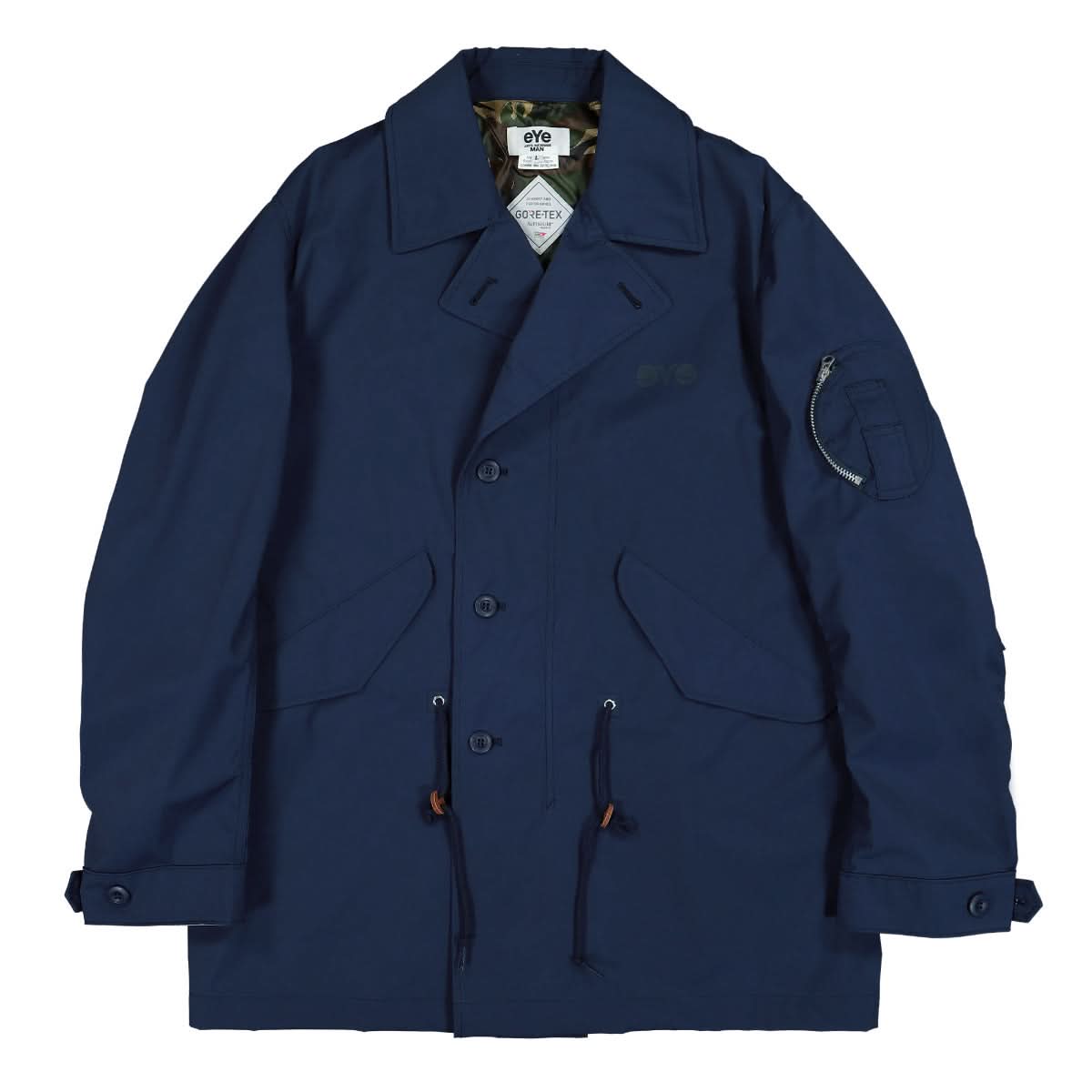 Junya Watanabe - Comme des Garçons Jacket Blue Detail view 1 | Gate