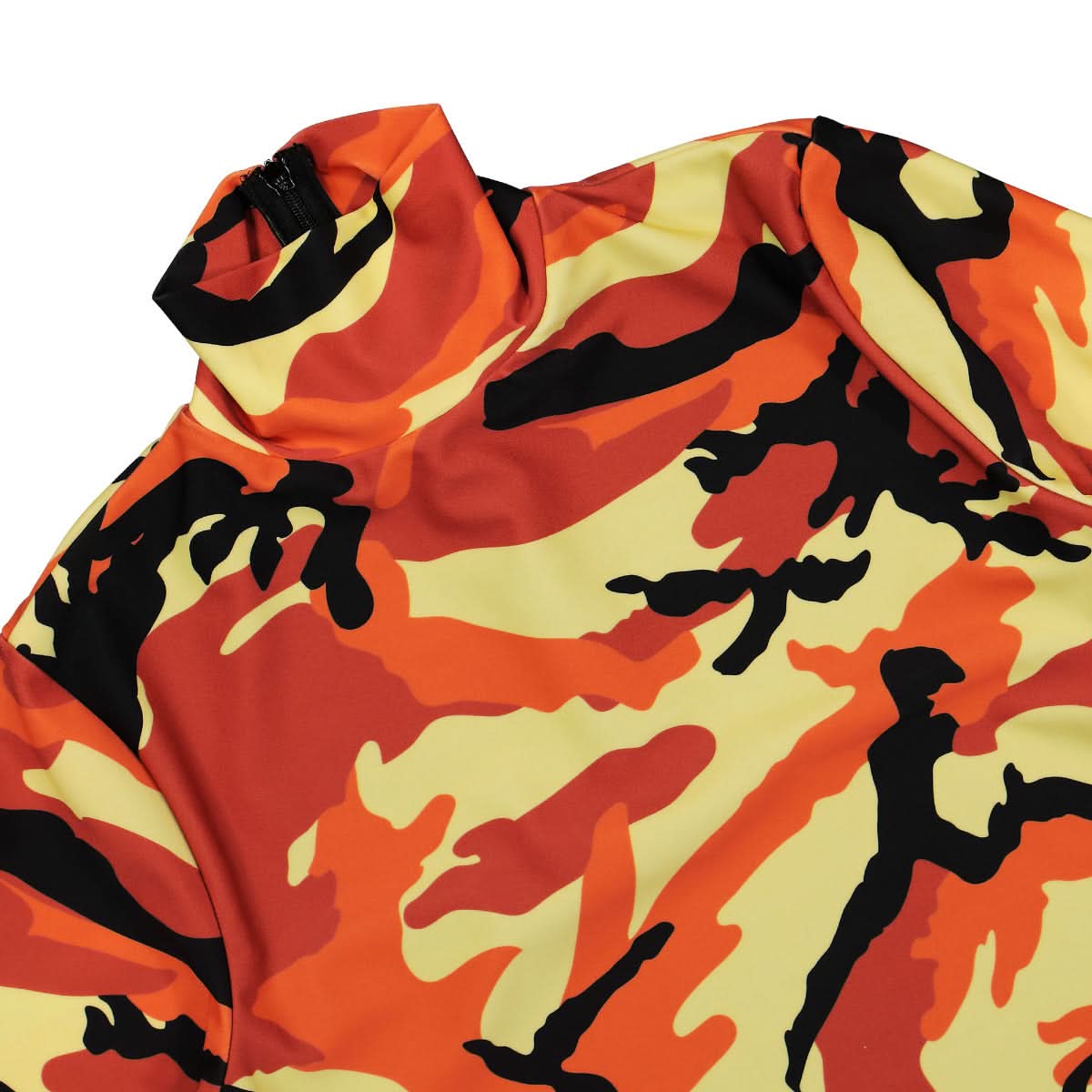 VETEMENTS Camo Styling Dress With Gloves Multicolor Detail view 3 | Gate