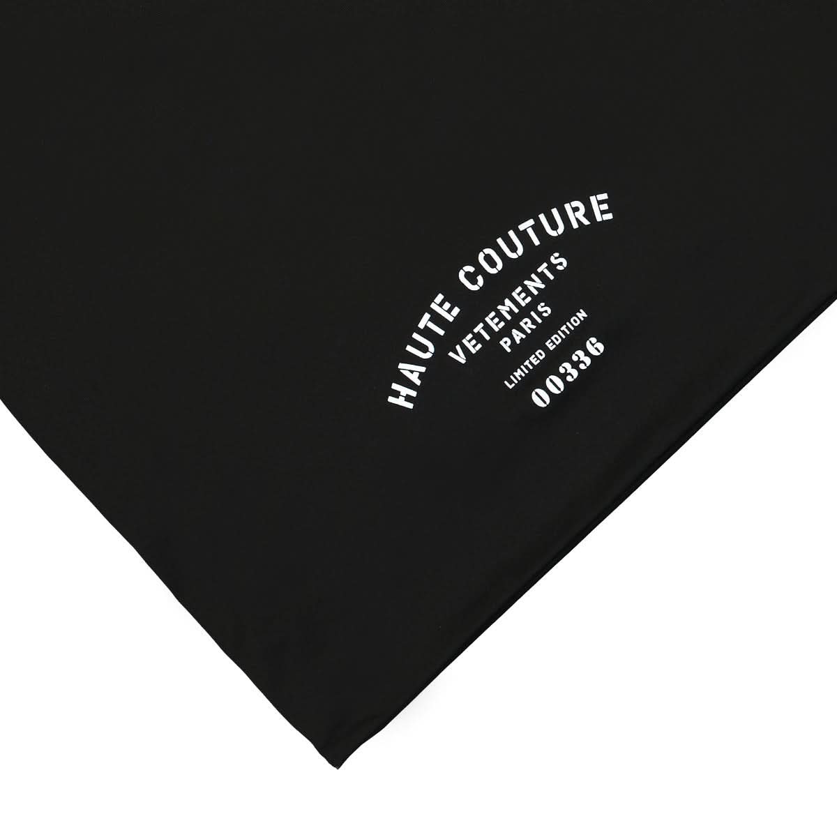 VETEMENTS Maison De Couture Dress With Gloves Black,White Detail view 5 | Gate