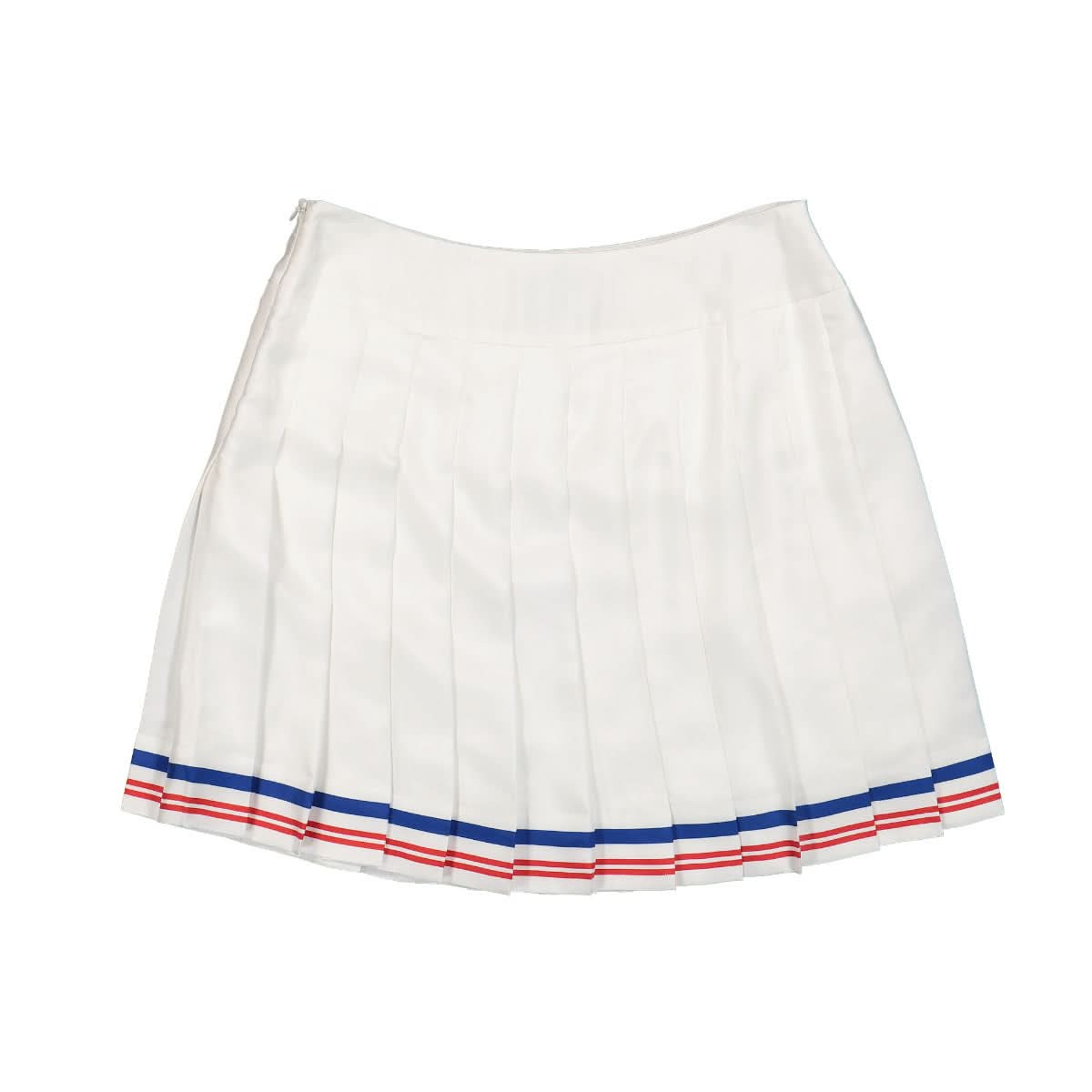 Casablanca Printed Tennis Skirt White Detail view 1 | Gate