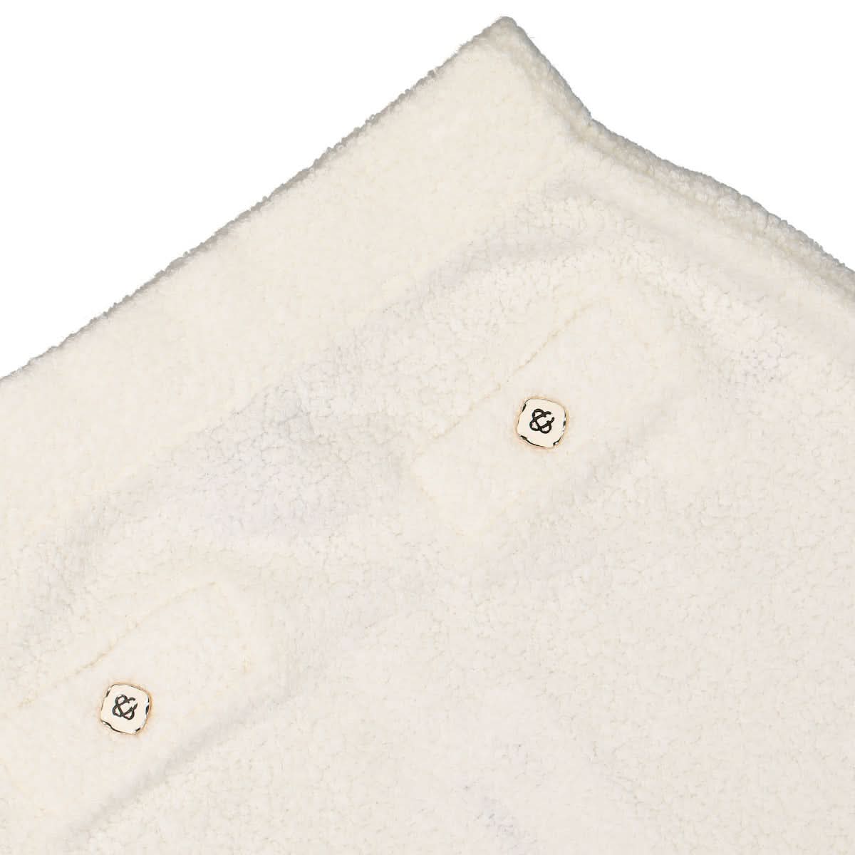 Casablanca Terry Mini Skirt White Detail view 3 | Gate