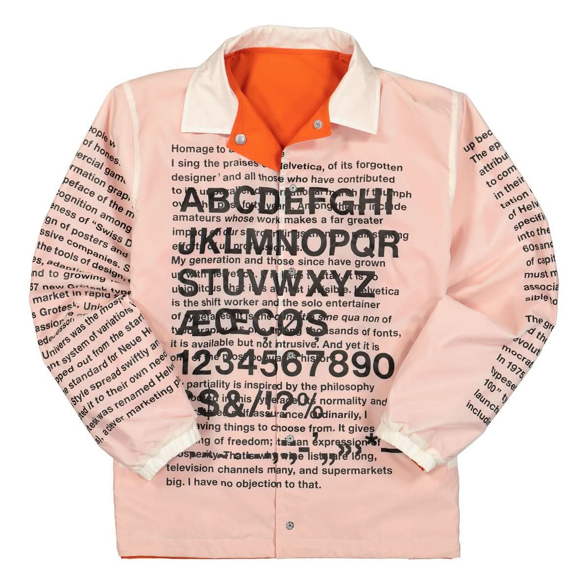 Junya Watanabe - Comme des Garçons Reversible Jacket Orange Detail view 1 | Gate
