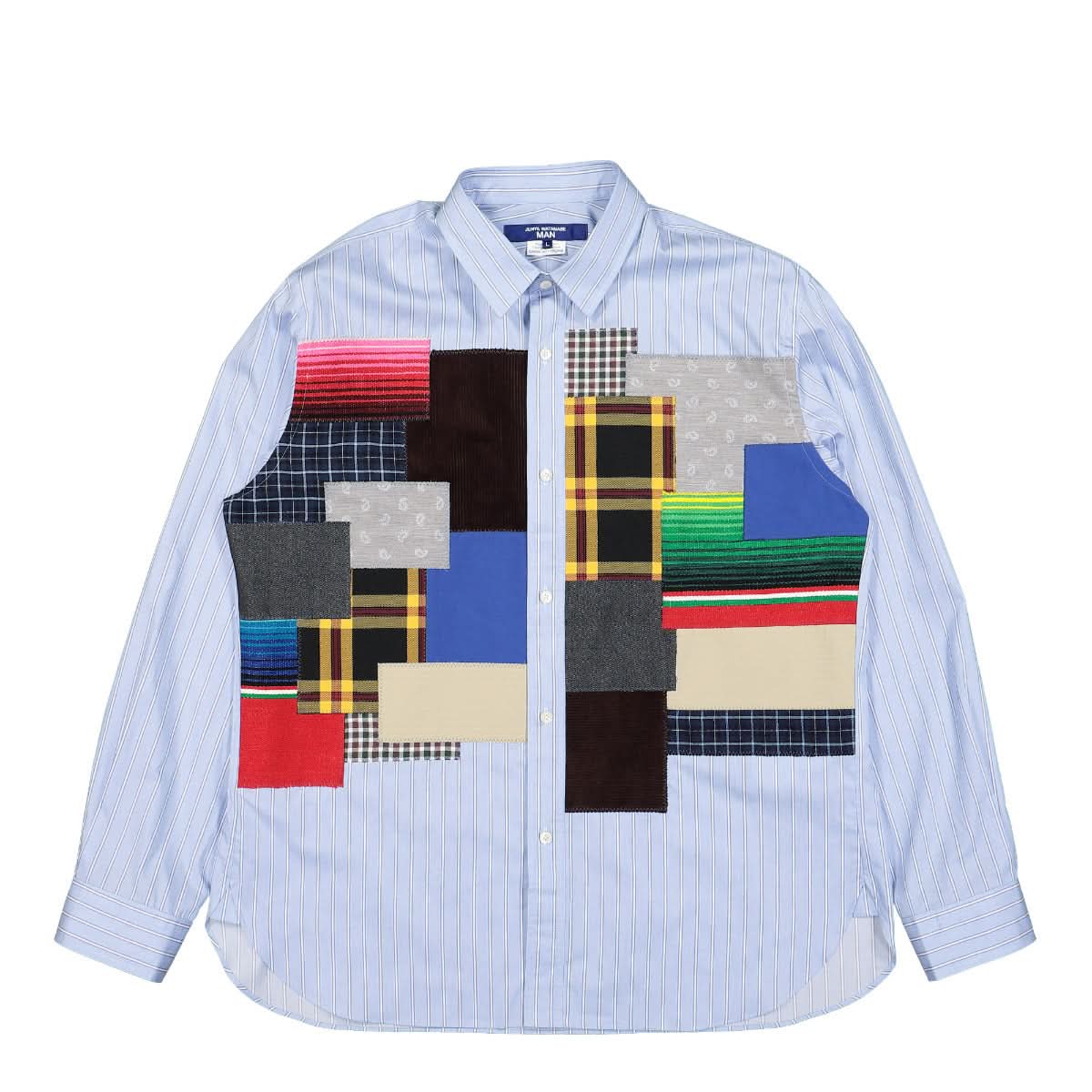 Junya Watanabe - Comme des Garçons Shirt Blue Detail view 1 | Gate
