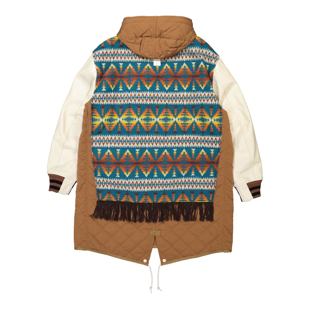 Junya Watanabe - Comme des Garçons Pendleton x Junya Watanabe - Comme des Garçons Coat Multicolor Detail view 2 | Gate