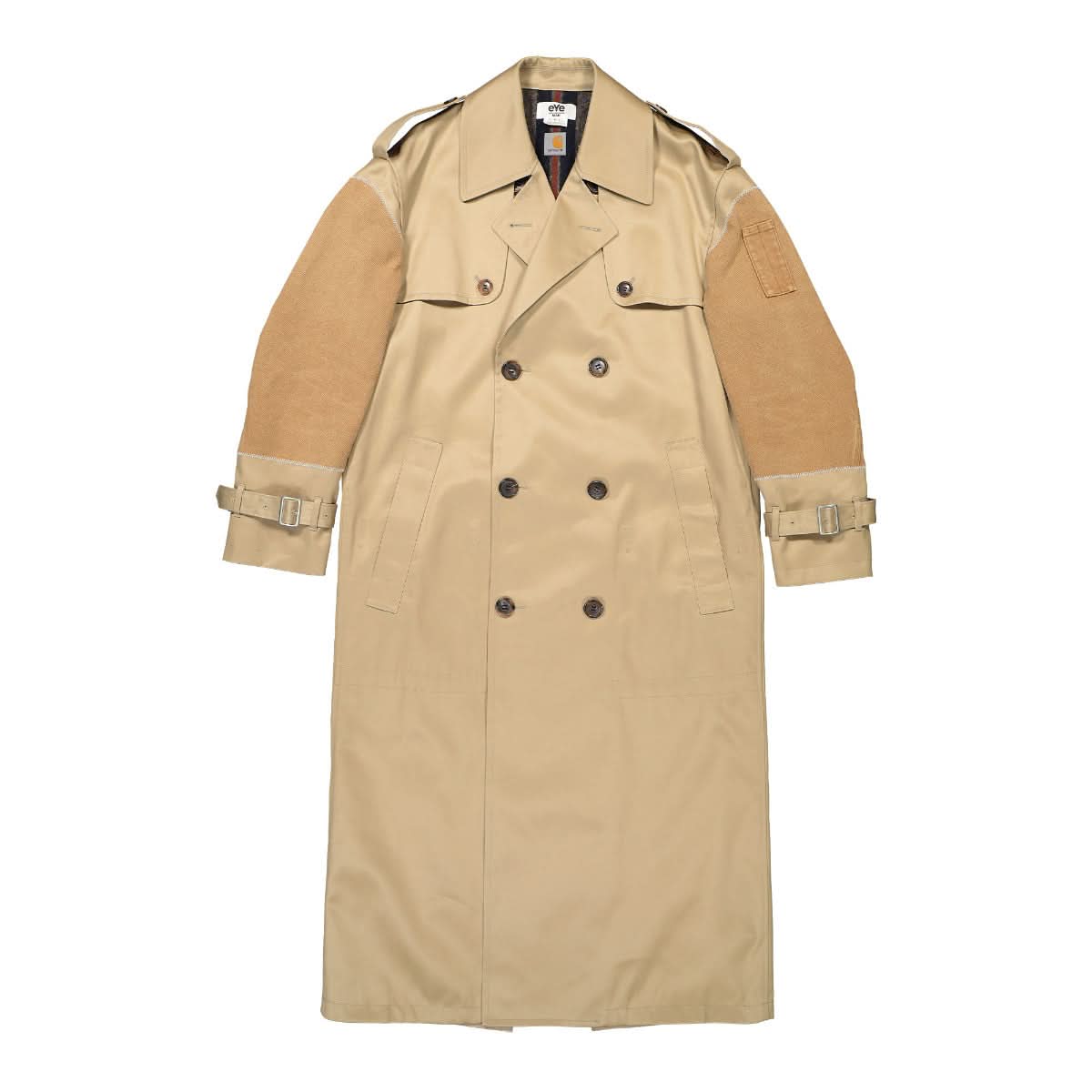 Junya Watanabe - Comme des Garçons Coat Brown,Beige Detail view 1 | Gate