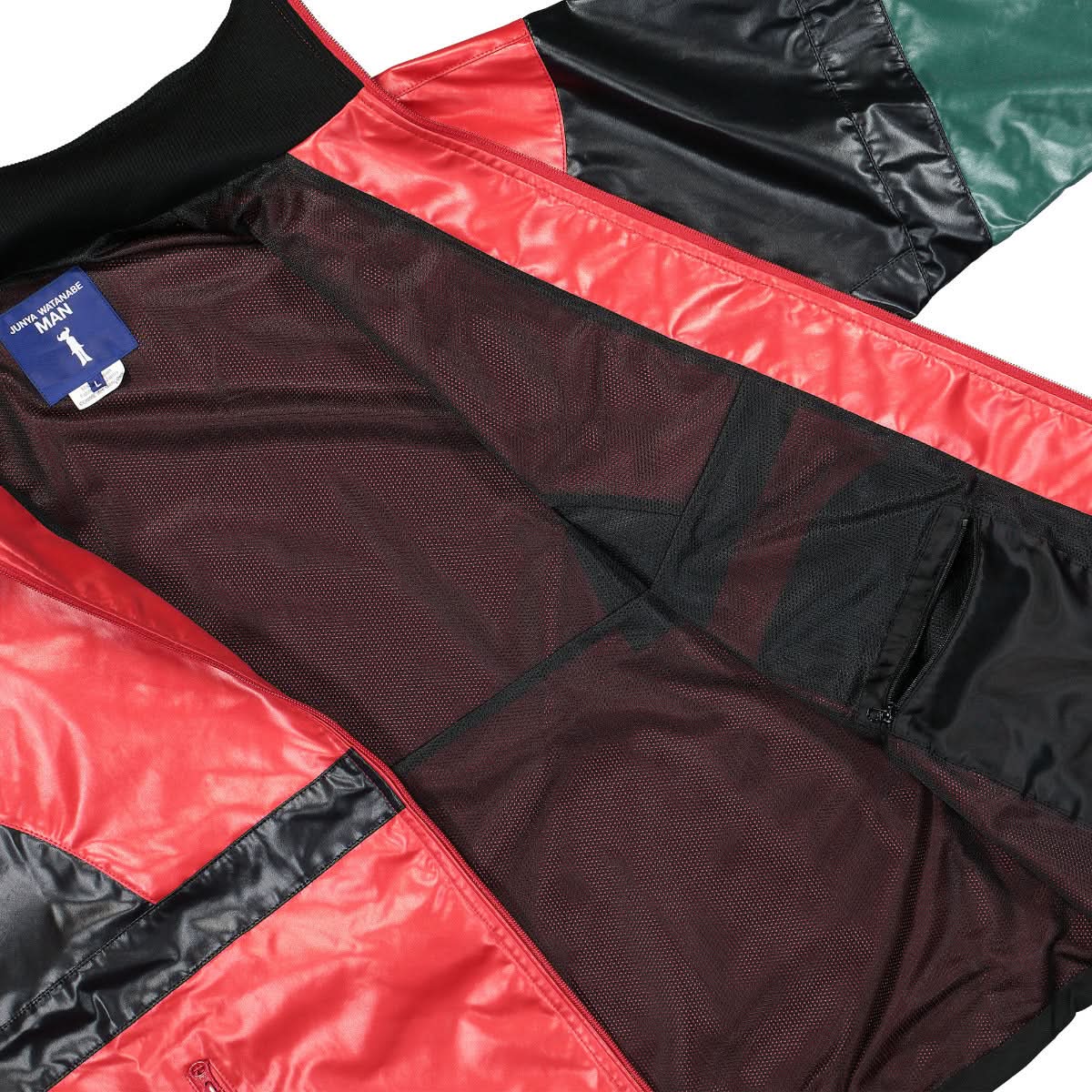 Junya Watanabe - Comme des Garçons Jacket Black,Red Detail view 5 | Gate