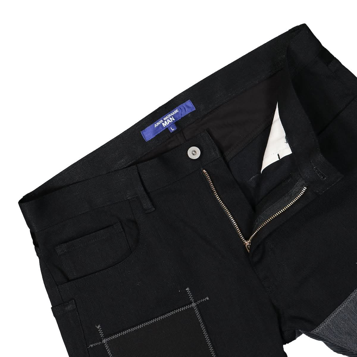 Junya Watanabe - Comme des Garçons Pants Black Detail view 4 | Gate
