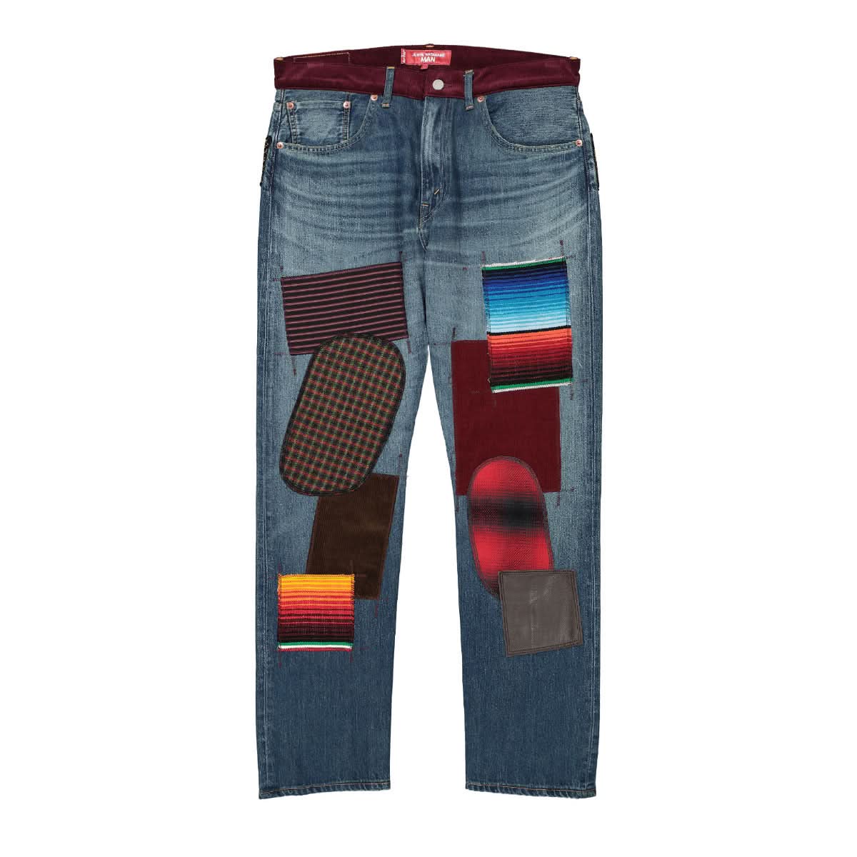 Junya Watanabe - Comme des Garçons Pants Blue Detail view 1 | Gate