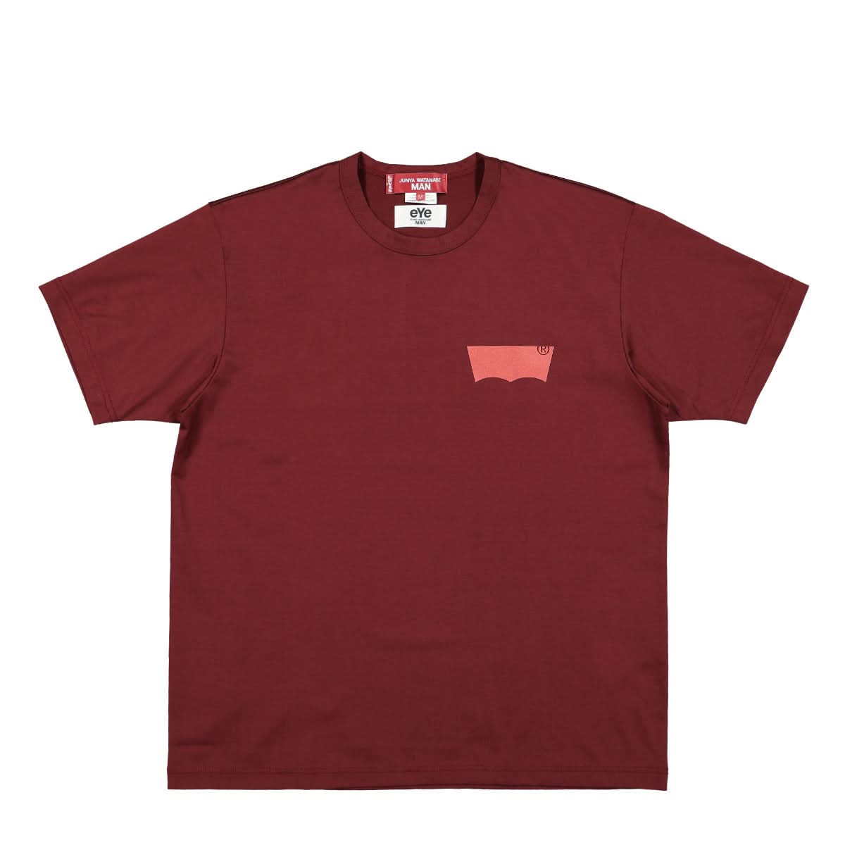 Junya Watanabe - Comme des Garçons T-Shirt Red Detail view 1 | Gate