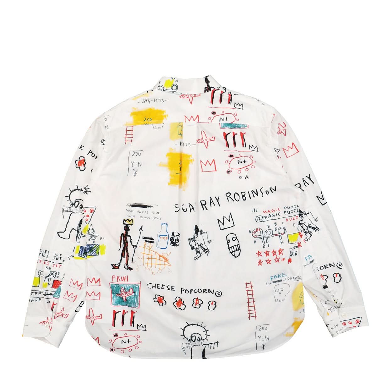 Junya Watanabe - Comme des Garçons Printing Shirt White,Multicolor Detail view 1 | Gate