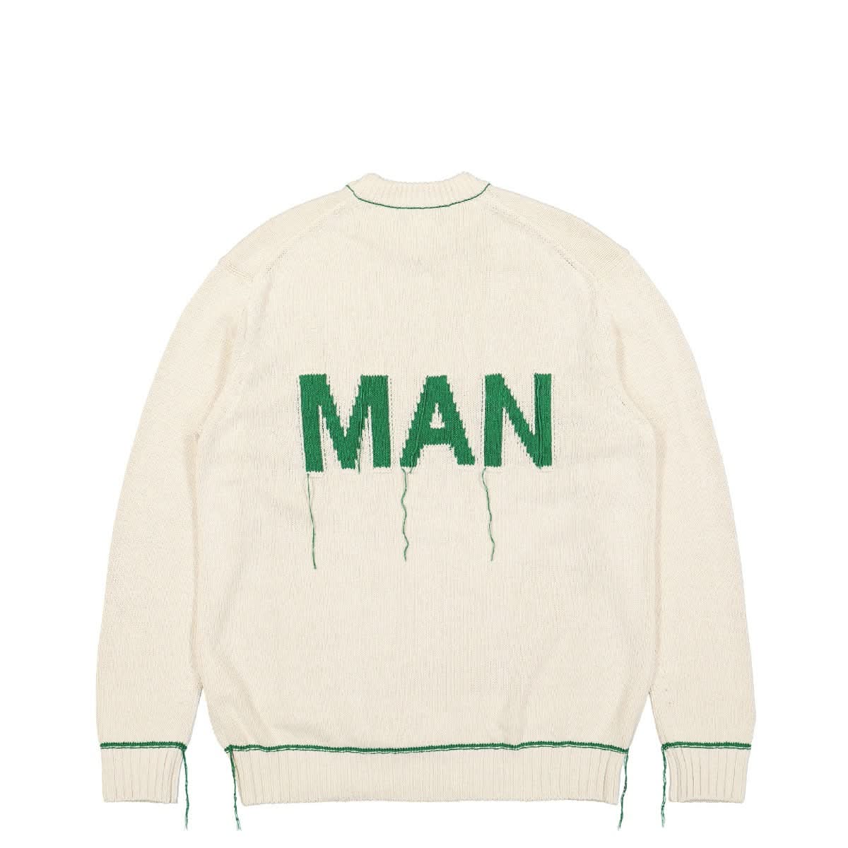 Junya Watanabe - Comme des Garçons Knit Pullover Beige,Green Detail view 1 | Gate