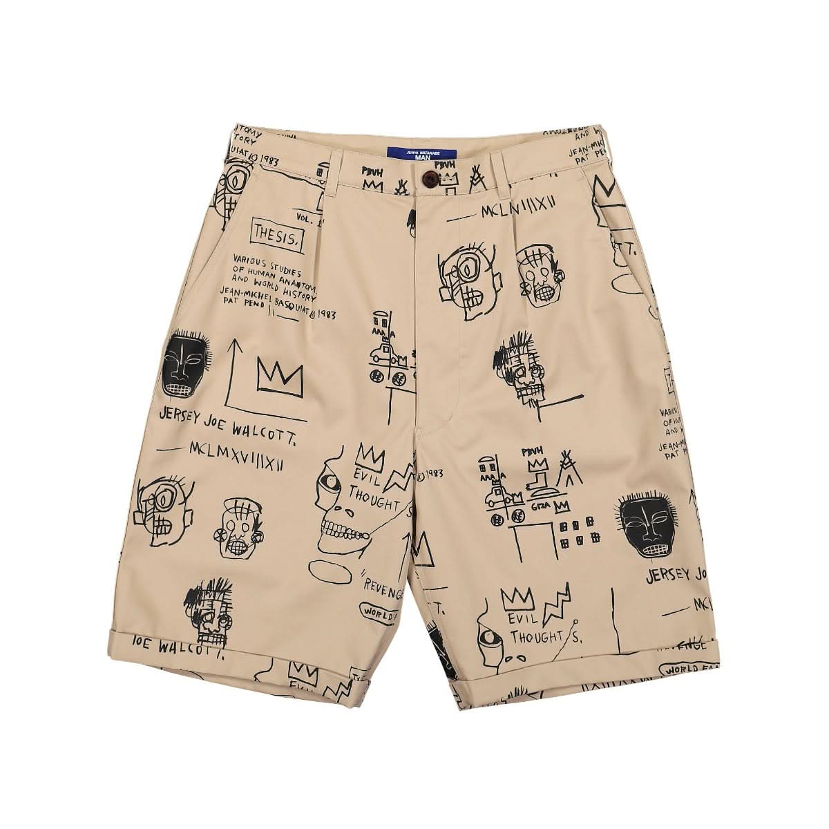 Junya Watanabe - Comme des Garçons Chino Shorts Black,Beige Detail view 1 | Gate