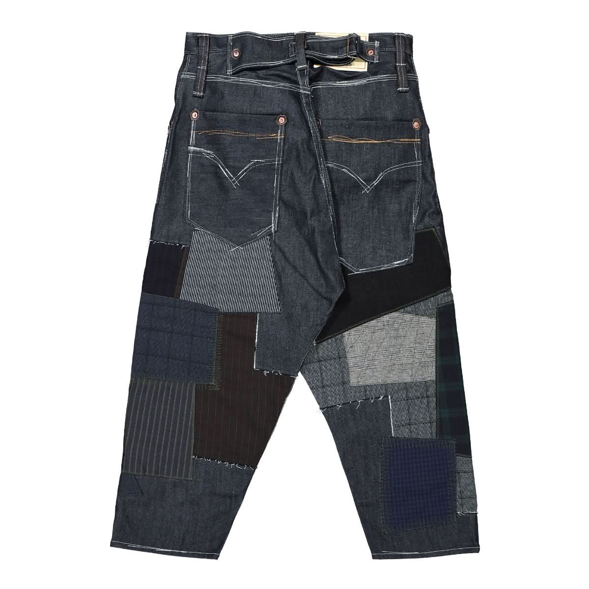 Junya Watanabe - Comme des Garçons Denim Pants Blue,Multicolor Detail view 2 | Gate