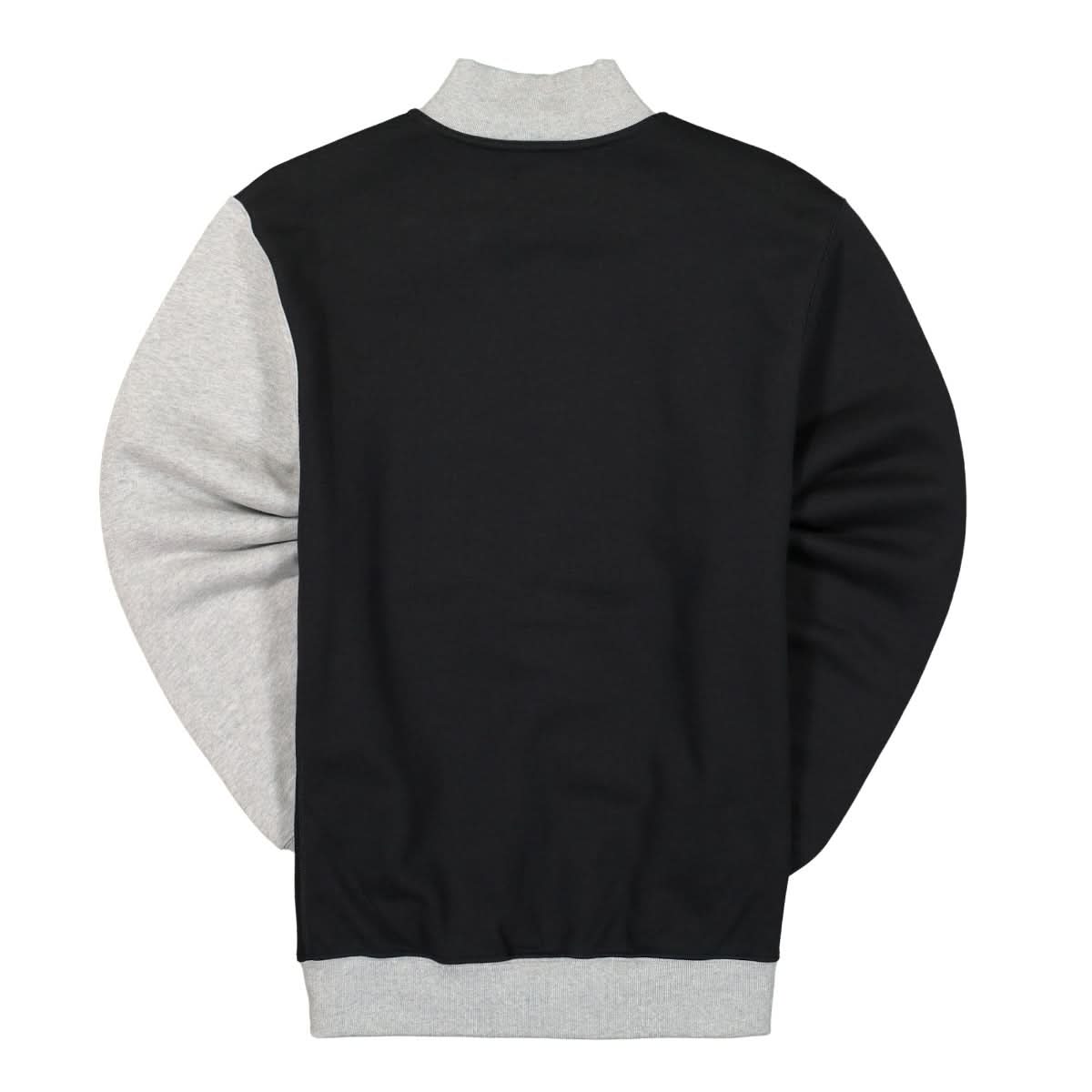 Opening Ceremony Small OC Text Turtleneck Crew Sweater Black,Grey Detail view 2 | Gate