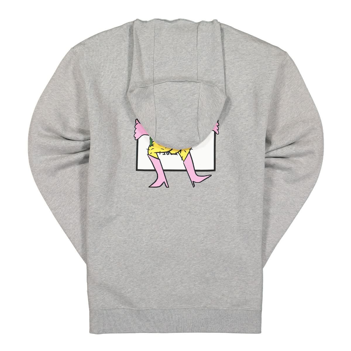 Opening Ceremony Light Bulb Box Logo Reg. Hoodie Grey Detail view 1 | Gate