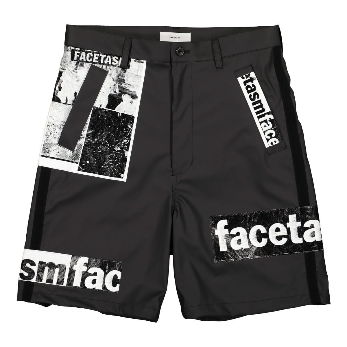 Facetasm Pants Black Detail view 1 | Gate