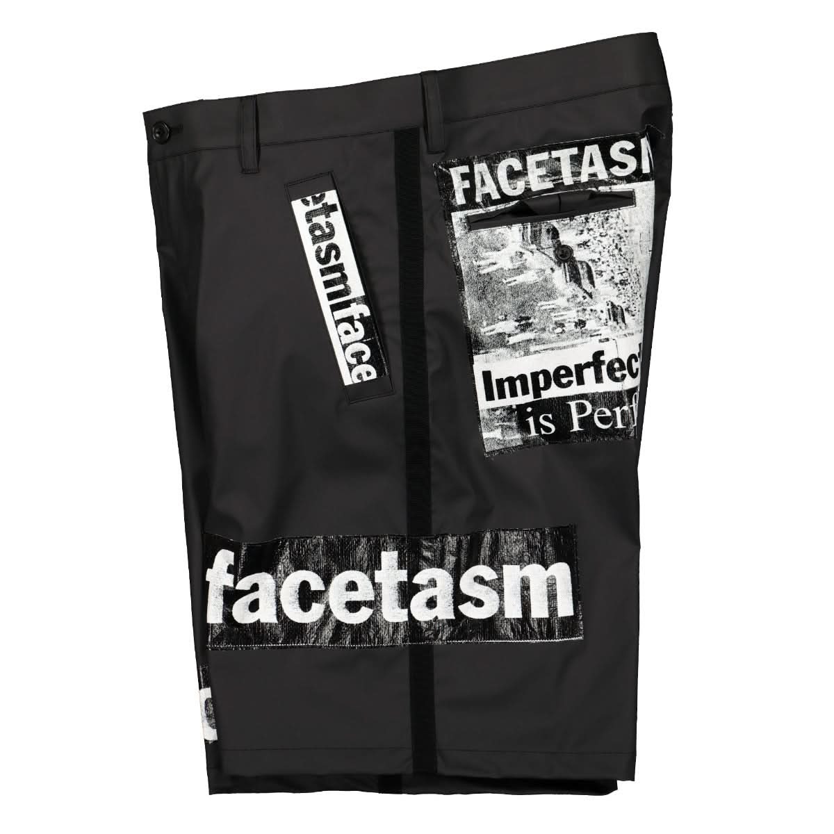 Facetasm Pants Black Detail view 3 | Gate