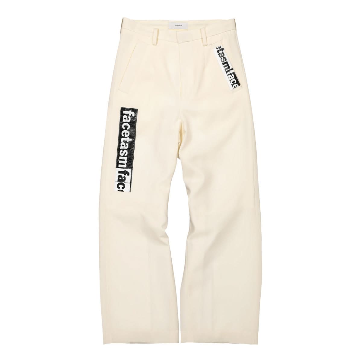 Facetasm Trousers White Detail view 1 | Gate