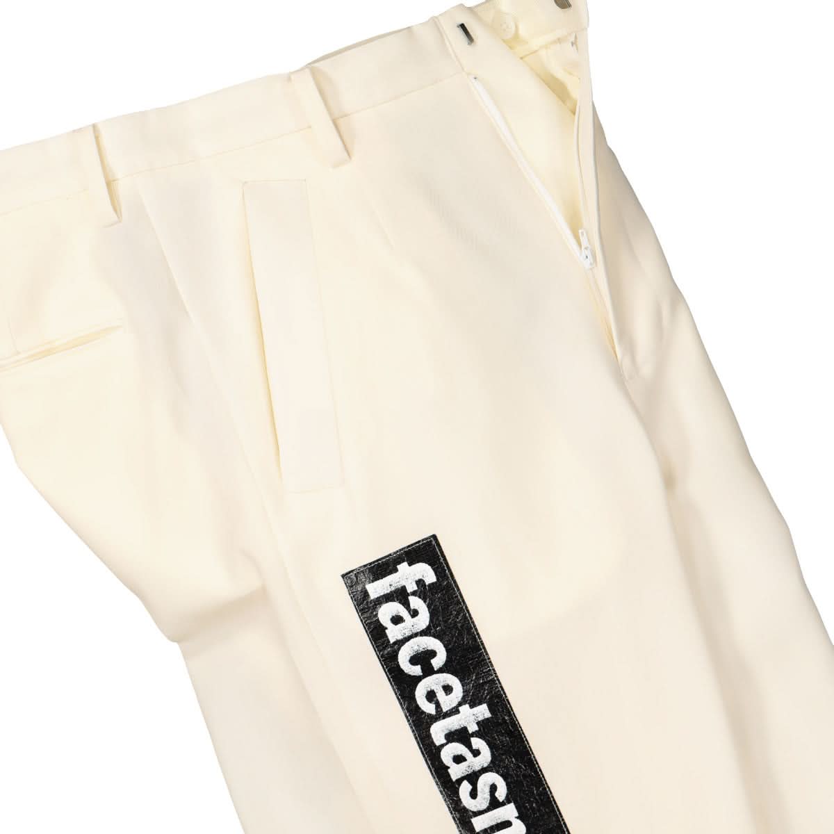 Facetasm Trousers White Detail view 4 | Gate