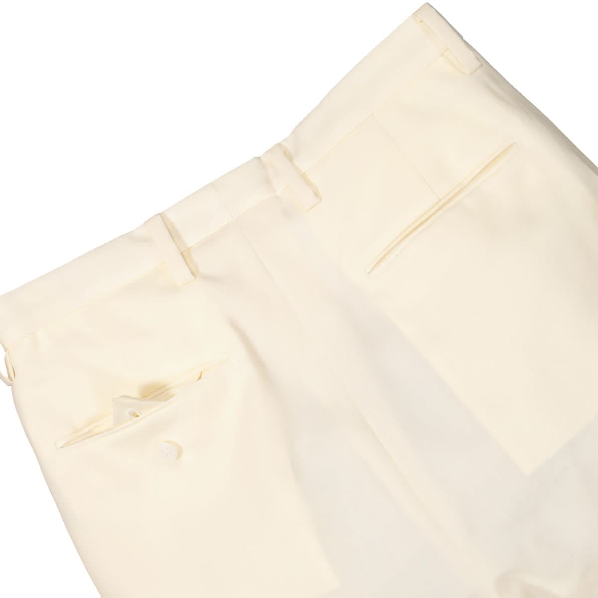 Facetasm Trousers White Detail view 5 | Gate