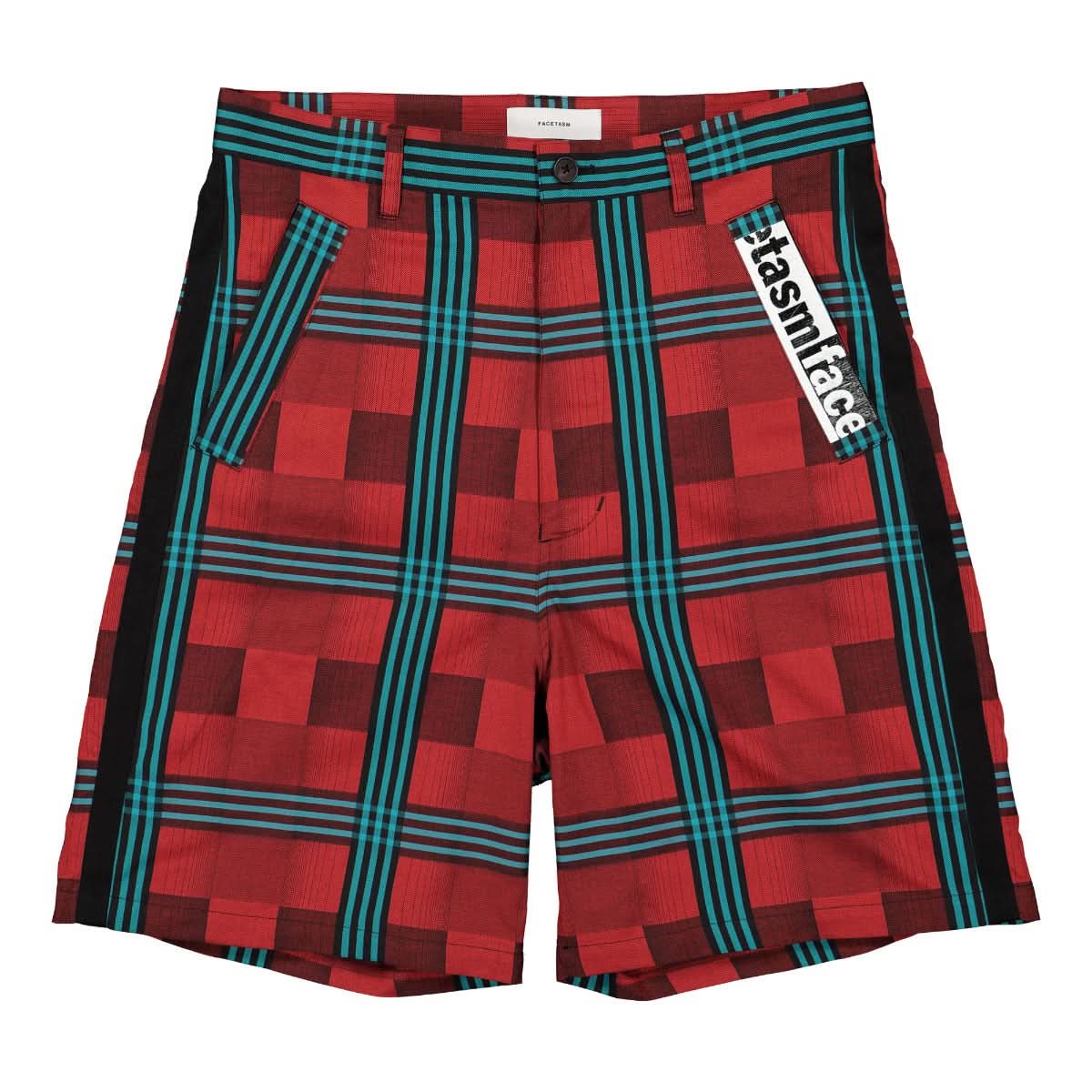 Facetasm Pants Red Detail view 1 | Gate