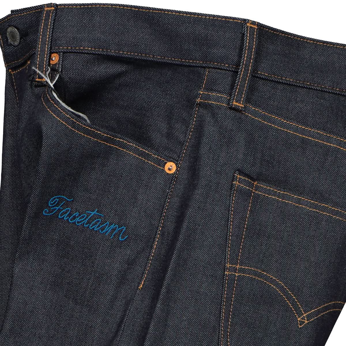 Facetasm Jeans Blue Detail view 4 | Gate