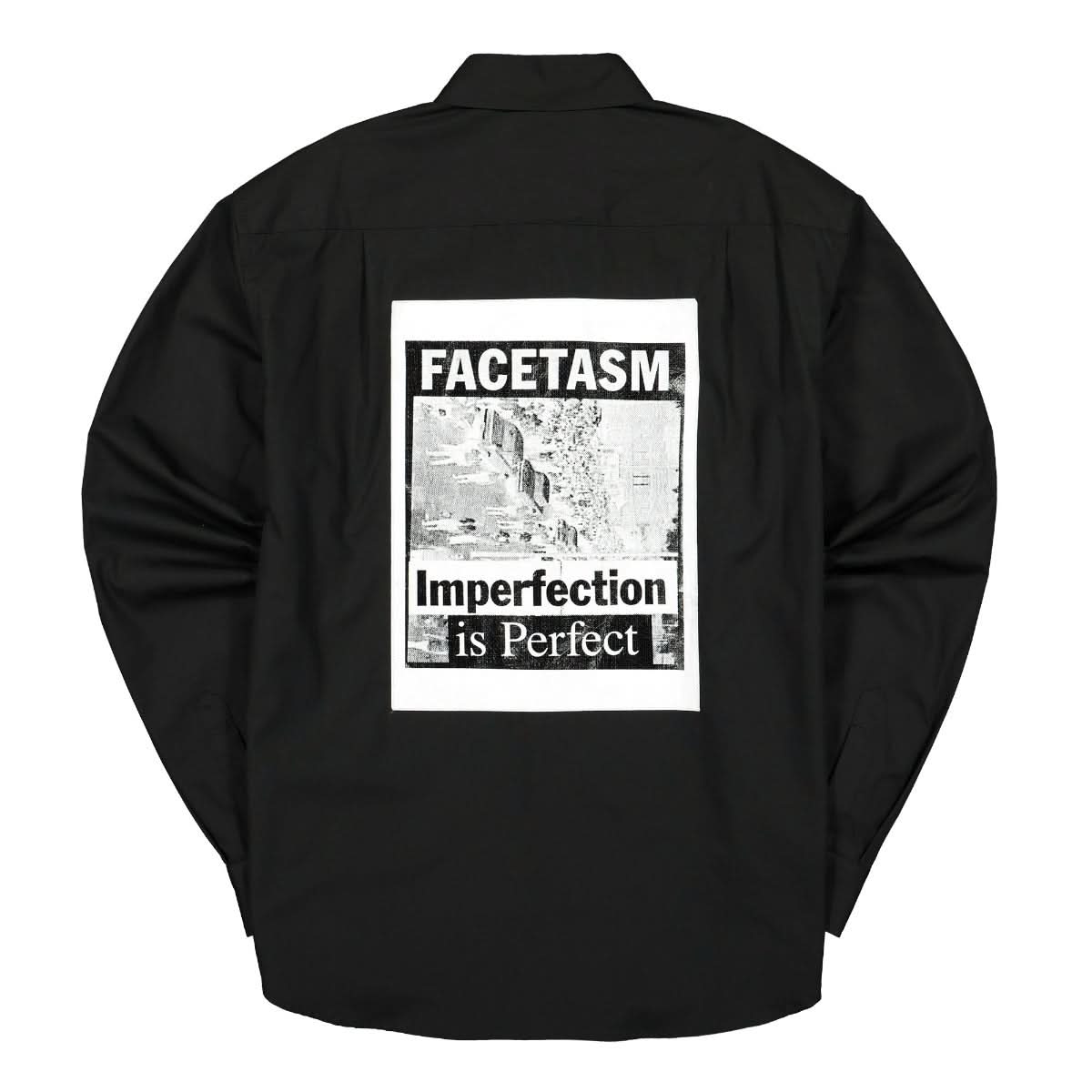 Facetasm Shirt Black Detail view 2 | Gate