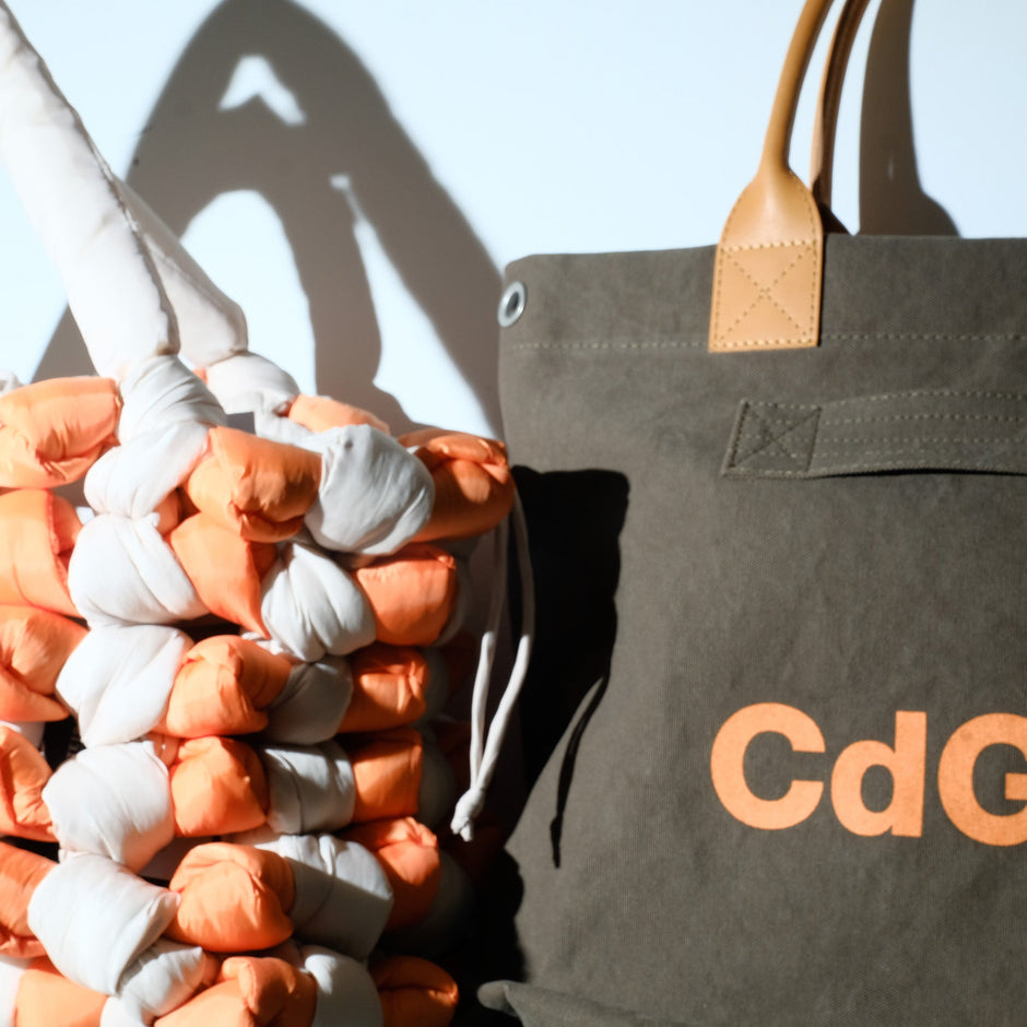 COMME des GARÇONS HOMME  Rebellious Designed bags close up image