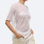 Sheer Logo Tee