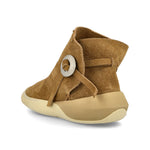 Visvim Gila Moc Trainer Mid II-Folk W Camel Loafers & Lace Ups 320102002008 Detail View 3 | GATE