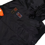 Walter Van Beirendonck Beep Beep Bomber - 3D Patches CC21 Black Jackets 1006A Detail View 4 | GATE
