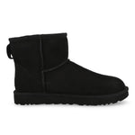 UGG W Classic Mini II  Black Boots 1016222-BLK Detail View 2 | GATE
