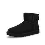 UGG W Classic Mini II  Black Boots 1016222-BLK Detail View 4 | GATE

