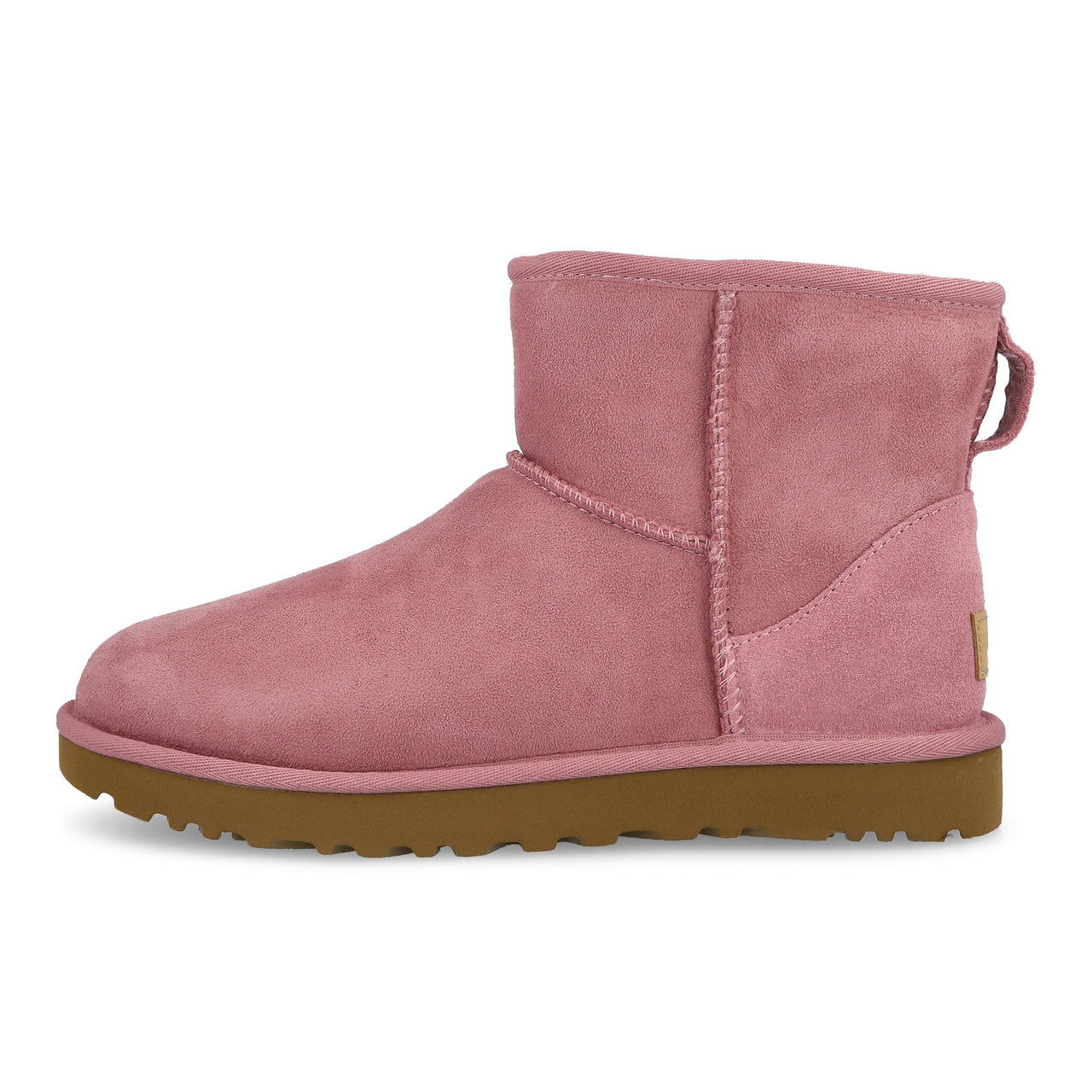 UGG W Classic Mini II Dusty Orchid Boots 1016222-DYR Detail View 1 | GATE
