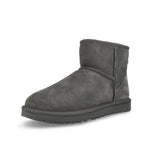UGG W Classic Mini II Grey Boots 1016222-GREY Detail View 4 | GATE
