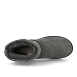 UGG W Classic Mini II Grey Boots 1016222-GREY Detail View 5 | GATE
