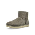 UGG W Classic Mini II Grey Boots 1016222-DDRG / Grey Detail View 4 | GATE
