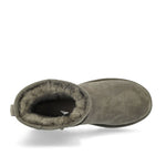 UGG W Classic Mini II Grey Boots 1016222-DDRG / Grey Detail View 5 | GATE
