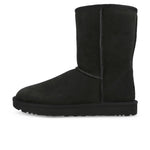 UGG W Classic Short II Black Boots 1016223-BLK Detail View 1 | GATE