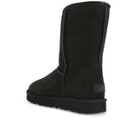 UGG W Classic Short II Black Boots 1016223-BLK Detail View 3 | GATE