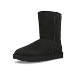 UGG W Classic Short II Black Boots 1016223-BLK Detail View 4 | GATE